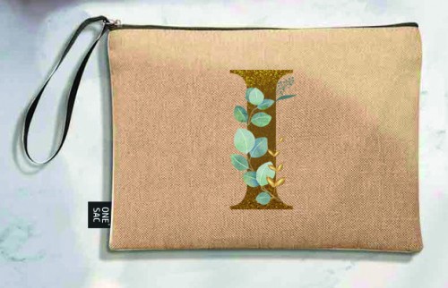Sac à main Lettre I (Modèles variés) (25 × 18 × 1 cm)